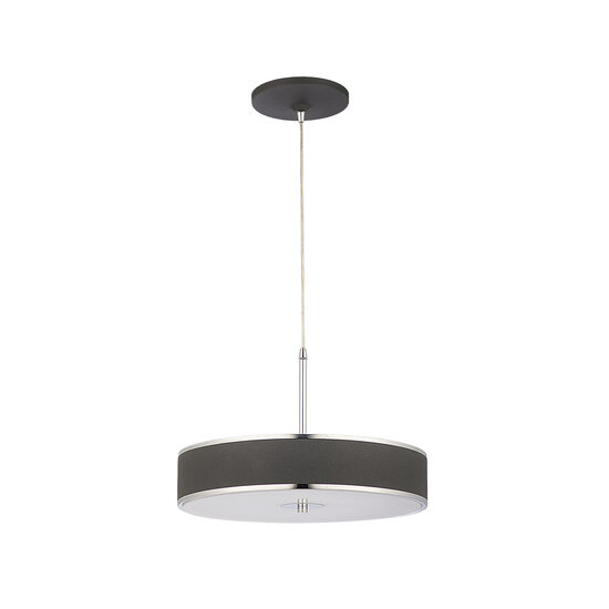 Lustra moderna design compact nichel-grafit abajur plexi 3xE14/60W D40 Jazz 1214 Jupiter