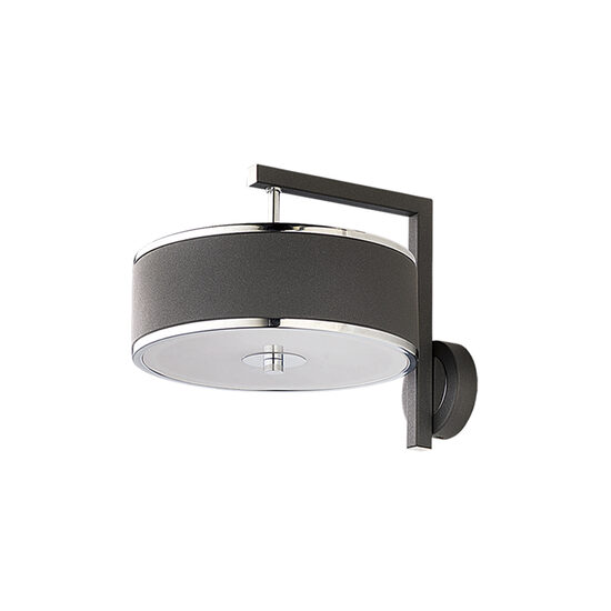 Aplica moderna design compact nichel-grafit abajur plexi 1xE14/60W Jazz 1216 Jupiter