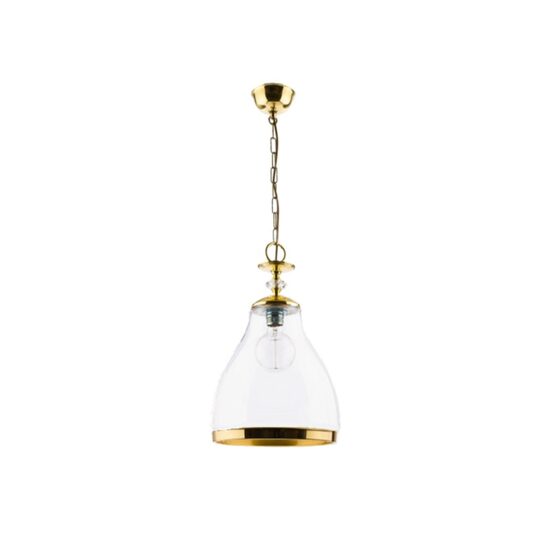 Lustra moderna eleganta cristal abajur sticla transparenta 1xE27/60W Isla 1570 Jupiter