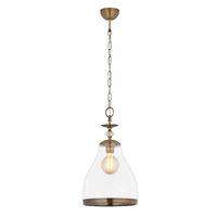 Lustra moderna eleganta cristal abajur sticla transparenta 1xE27/60W Isla 1782 Jupiter