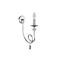 Aplica moderna design simetric pandantive de cristal 1xE14/40W Dakar 1600 Jupiter