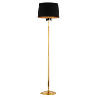 Lampadar modern alama cristale abajur negru 3xE27/60W Egida 1800 Jupiter