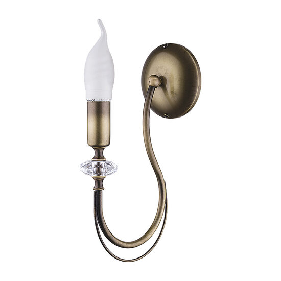Aplica clasica  alama patinata detalii cristal 1xE14/40W Melody 1613 Jupiter