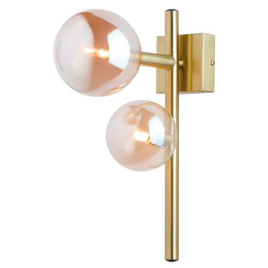 Aplica moderna abajururi transparente 2xG9/60W Neptun 1900 Jupiter