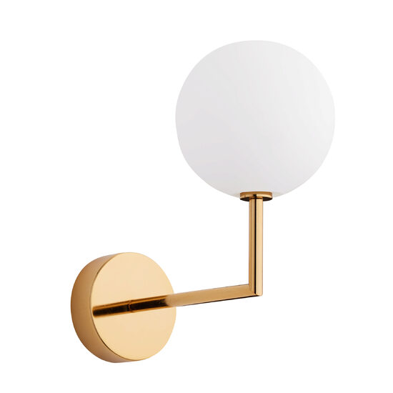 Aplica moderna alama abajur din sticla opal 1xG9/60W Feme 1932 Jupiter