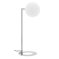 Veioza moderna alama abajur din sticla opal 1xG9/60W Feme 1938 Jupiter