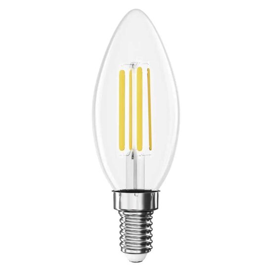 Bec LED filament lumanare, E14, lumina calda 2700K, 5.9W, 806lm, 25000 h functionare, garantie 3 ani, Emos ZF3D42