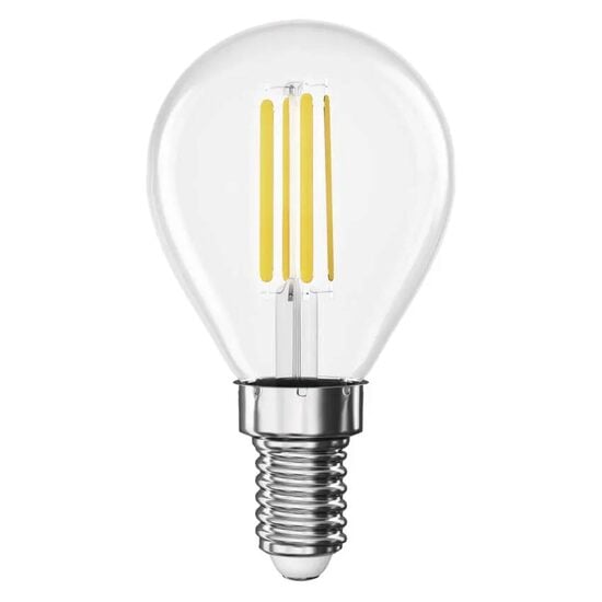 Bec LED filament miniglob, E14, lumina neutra 4000K, 5.9W, 806lm, 25000 h functionare, garantie 3 ani, Emos ZF1D43