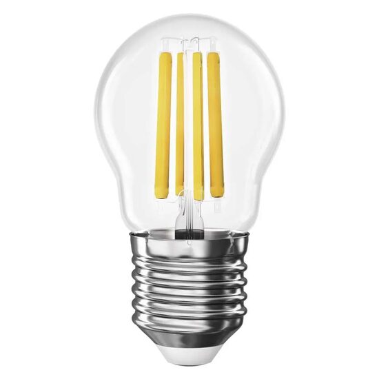 Bec LED filament miniglob, E27, lumina neutra 4000K, 5.9W, 806lm, 25000 h functionare, garantie 3 ani, Emos ZF6D43