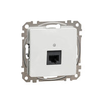 Priza date RJ45 Cat.6 UTP alba Sedna Design, Schneider Electric SDD111461