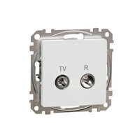 Priza TV R finala 4dB alba Sedna Design, Schneider Electric SDD111471R