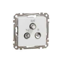 Priza TV-R-SAT finala 4dB alba Sedna Design, Schneider Electric SDD111481