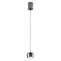Lustra LED moderna crom 12W/930lm/3000K, Aves 01-3551 Smarter