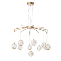 Lustra LED moderna auriu mat 42W/3663lm/3000K, Gianet 01-4041 Smarter
