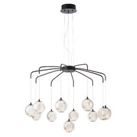Lustra LED moderna negru mat 42W/3663lm/3000K, Gianet 01-4042 Smarter
