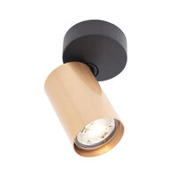 Aplica/Spot modern negru-auriu 1xGU10/10W, Modi 01-3500 Smarter