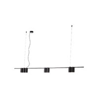 Lustra moderna negru mat 7xGU10/10W, Modi 01-3519 Smarter