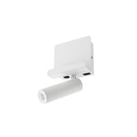 Aplica/Spot LED modern alb mat orientabil USB 3.5W/221lm/3000K, Panel 01-3083 Smarter