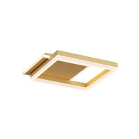 Plafoniera LED moderna auriu mat 40W 3000/4000/6000K, Sami 01-3999 Smarter