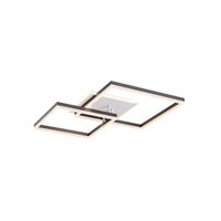Plafoniera LED moderna negru mat 80W 3000/4000/6000K, Sami 01-4000 Smarter