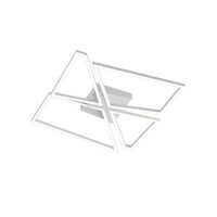 Plafoniera LED moderna alb mat 50W 3000K/4000K/6000K, Slash 01-3540 Smarter
