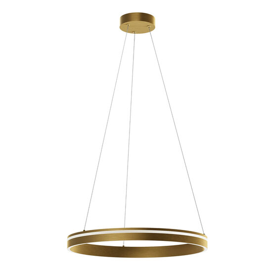 Lustra LED moderna auriu mat 38W/1956lm 3000K/4000K, Valdis 01-3775 Smarter