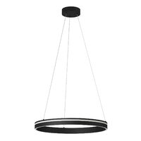 Lustra LED moderna negru mat 38W/1956lm 3000K/4000K, Valdis 01-3776 Smarter