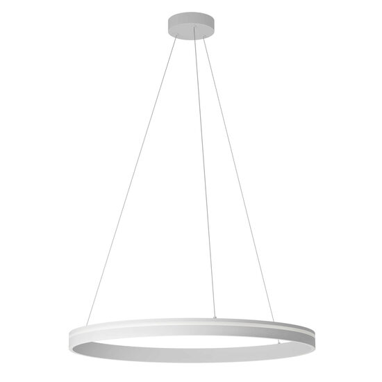 Lustra LED moderna alb mat 57W/3107lm 3000K/4000K, Valdis 01-3780 Smarter