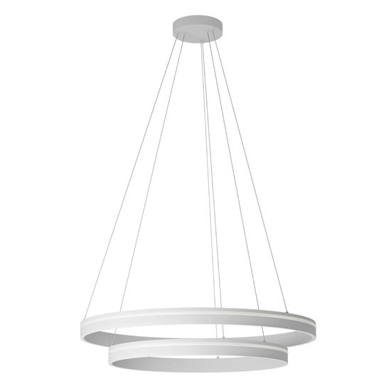 Lustra LED moderna alb mat 76W/3710lm 3000K/4000K, Valdis 01-3783 Smarter