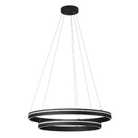 Lustra LED moderna negru mat 76W/3340lm 3000K/4000K, Vladis 01-3785 Smarter