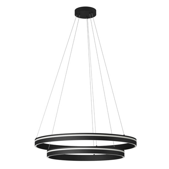 Lustra LED moderna negru mat 76W/3340lm 3000K/4000K, Vladis 01-3785 Smarter