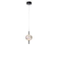 Lustra LED moderna negru mat 6W/667lm/3000K, Ventura 01-4023 Smarter