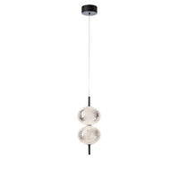 Lustra LED moderna negru mat 12W/1309lm/3000K, Ventura 01-4024 Smarter