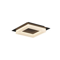 Plafoniera LED moderna negru mat 28W/1655lm 3000K/4000K/6500K, Perimetro 05-973 Smarter