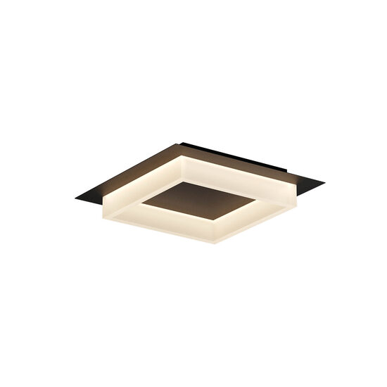 Plafoniera LED moderna negru mat 28W/1655lm 3000K/4000K/6500K, Perimetro 05-973 Smarter