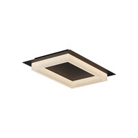 Plafoniera LED moderna negru mat 36W/2155lm 3000K/4000K/6500K, Perimetro 05-976 Smarter