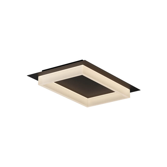 Plafoniera LED moderna negru mat 36W/2155lm 3000K/4000K/6500K, Perimetro 05-976 Smarter