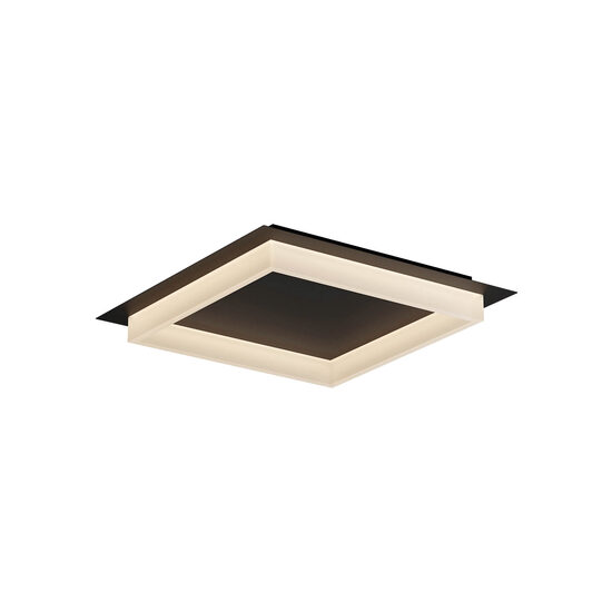 Plafoniera LED moderna negru mat 40W/2160lm 3000K/4000K/6500K, Perimetro 05-979 Smarter