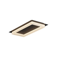 Plafoniera LED moderna negru mat 40W/2160lm 3000K/4000K/6500K, Perimetro 05-982 Smarter