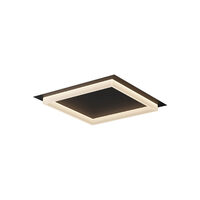 Plafoniera LED moderna negru mat 50W/3200lm 3000K/4000K/6500K, Perimetro 05-985 Smarter