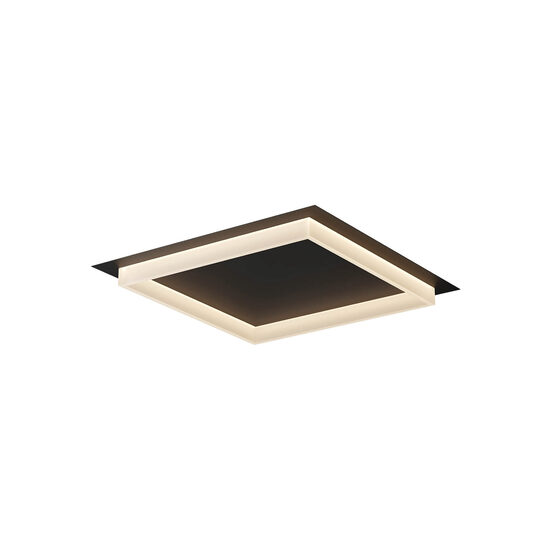 Plafoniera LED moderna negru mat 50W/3200lm 3000K/4000K/6500K, Perimetro 05-985 Smarter