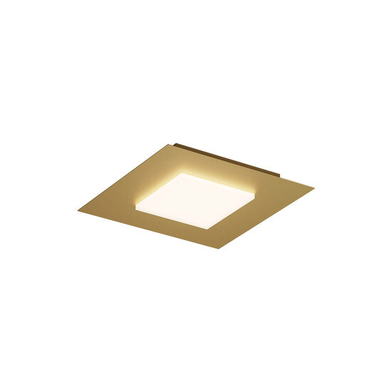 Plafoniera LED moderna auriu mat 26W/1465lm 3000K/4000K/6500K, Tatami 05-990 Smarter