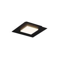 Plafoniera LED moderna negru mat 26W/1465lm 3000K/4000K/6500K, Tatami 05-991 Smarter
