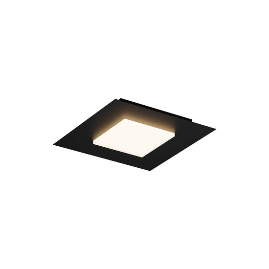 Plafoniera LED moderna negru mat 26W/1465lm 3000K/4000K/6500K, Tatami 05-991 Smarter