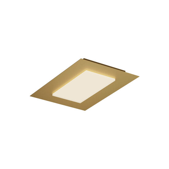 Plafoniera LED moderna auriu mat 36W/2340lm 3000K/4000K/6500K, Tatami 05-993 Smarter