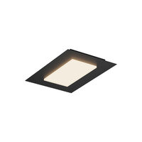 Plafoniera LED moderna negru mat 36W/2340lm 3000K/4000K/6500K, Tatami 05-994 Smarter