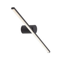 Aplica baie IP65 LED negru mat 12W/793lm/4000K, Row 01-4032 Smarter