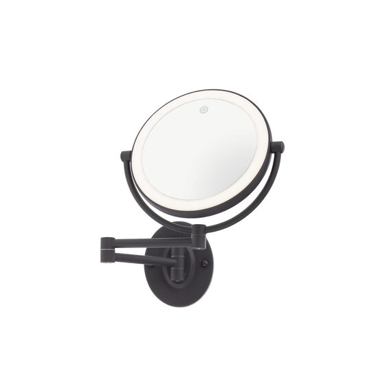 Aplica LED baie negru mat dimmer touch oglinda 7W/205lm 3000K/4000K/6000K, Selfie 01-3088 Smarter