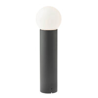 Stalp exterior IP44 gri 1xE27/28W H50, Bulk 90642 Smarter