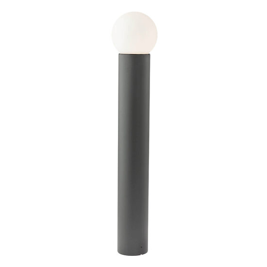 Stalp exterior IP44 gri 1xE27/28W H80, Bulk 90643 Smarter